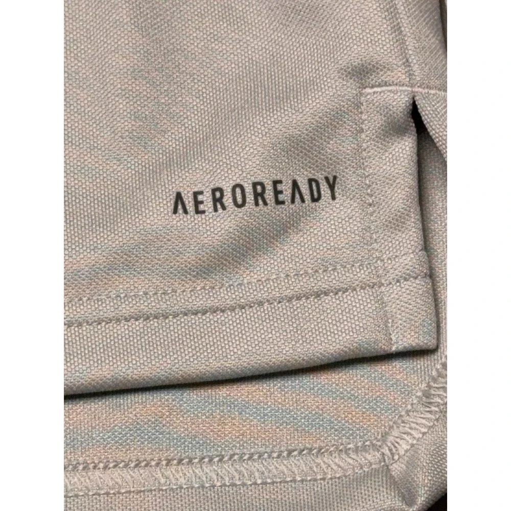 Adidas Track Jacket Men’s Large Gray Aeroready Texas Soccer Full Zip Windbreaker
